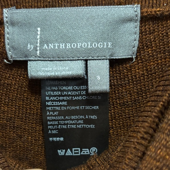 NWT Anthropologie Beautiful Brown Wide Leg Pants - Picture 2 of 11